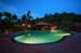 Gardenia Pool during the night