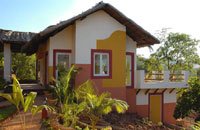 Nirvana Hermitage,Nirvana Hermitage Resort, Anjuna, North Goa,Nirvana Hermitage is a secluded property, though in the heart of Anjuna. It is a complete hideout, on top a hillock, away from the hustle and bustle of civilization.