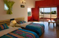 Nirvana Hermitage,Nirvana Hermitage Resort, Anjuna, North Goa,Nirvana Hermitage is a secluded property, though in the heart of Anjuna. It is a complete hideout, on top a hillock, away from the hustle and bustle of civilization.