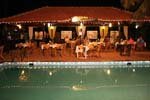 swimming pools Side Resturent Night View
